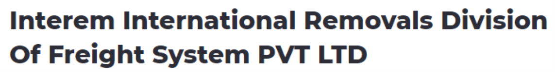 Interem International Removals Division Of Freight System Private Limited - Lala Lajpat Rai Sarani - Kolkata