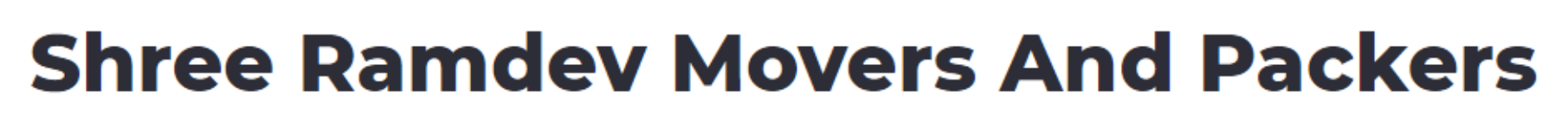 Shree Ramdev Movers And Packers - Bamroli Road - Surat