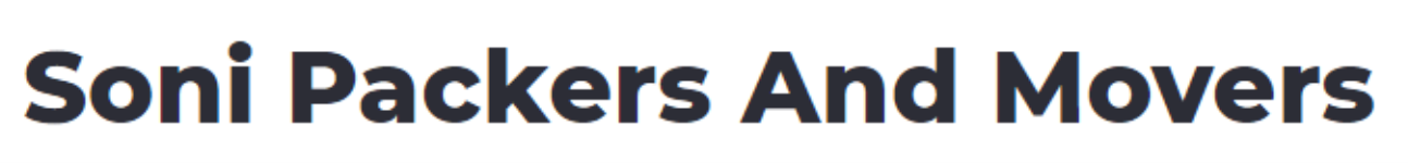 Soni Packers And Movers - Surat Ho - Surat