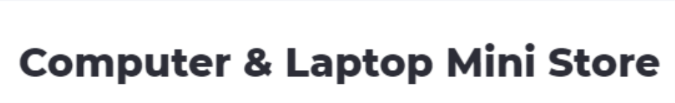 Computer & Laptop Mini Store - Nehru Place - Delhi