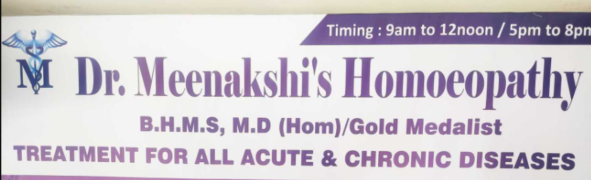 Dr. Meenakshis Homeopathy - Mahavir Enclave - Delhi