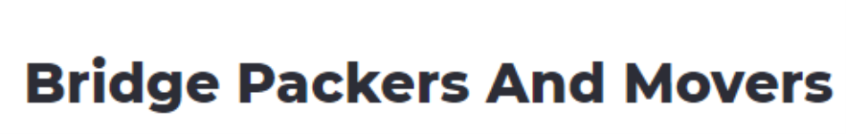 Bridge Packers And Movers - Krishnarajapuram - Bengaluru