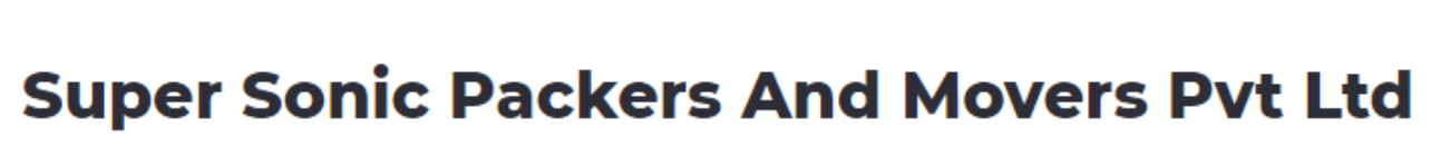 Super Sonic Packers And Movers Pvt Ltd - Whitefield - Bengaluru