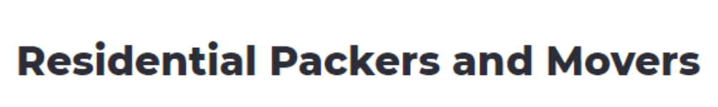 Residential Packers and Movers - Kalasipalyam New Extension - Bengaluru