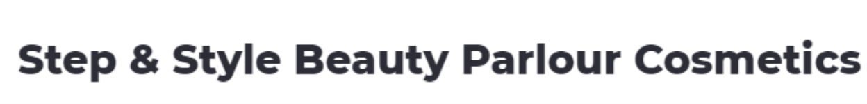 Step & Style Beauty Parlour Cosmetics - Jawahar Nagar - Jammu