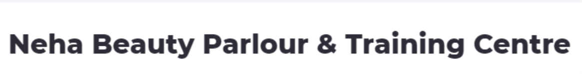 Neha Beauty Parlour & Training Centre - Vijaypur - Jammu