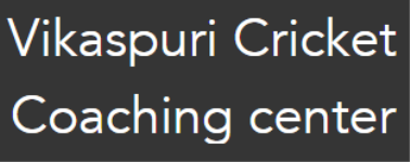 Vikaspuri Cricket Coaching Center - Vikaspuri - Delhi