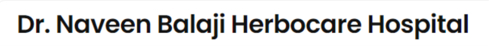 Dr. Naveen Balaji Herbocare Hospital - Thudialur - Coimbatore