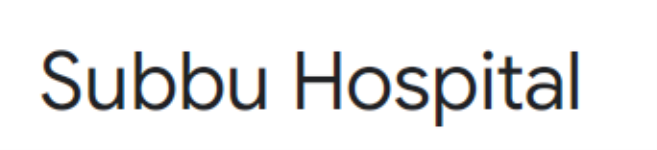 Subbu Hospital - Karamadai - Coimbatore