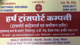Harsh Transport Company - Dewas Naka - Indore