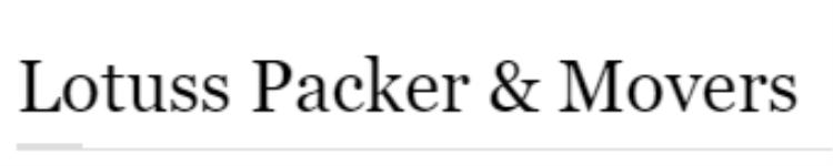 Lotuss Packer & Movers - Nalasopara East - Palghar