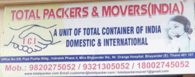 Total Container Of INDIA - Mira Road - Thane