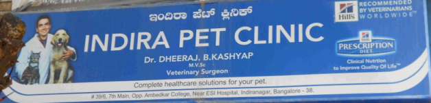 Indira best sale pet clinic