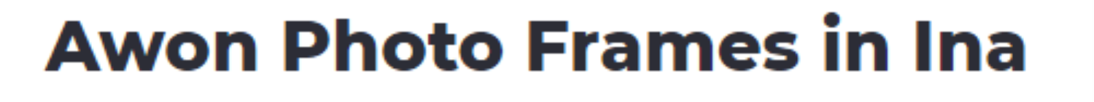 Awon Photo Framers - Malviya Nagar - Delhi