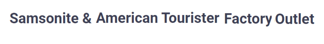Samsonite & American Tourister Factory Outlet - Lajpat Nagar 2 - Delhi