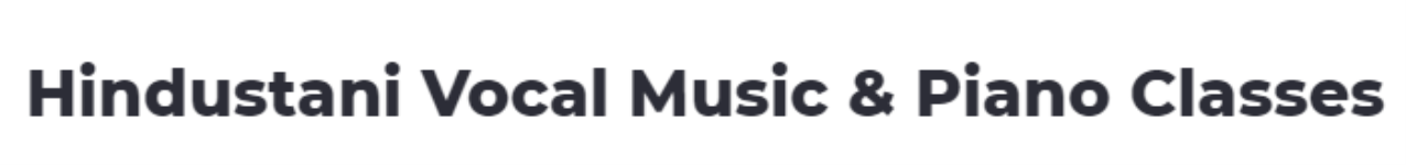 Hindustani Vocal Music & Piano Classes - Kukatpally - Hyderabad