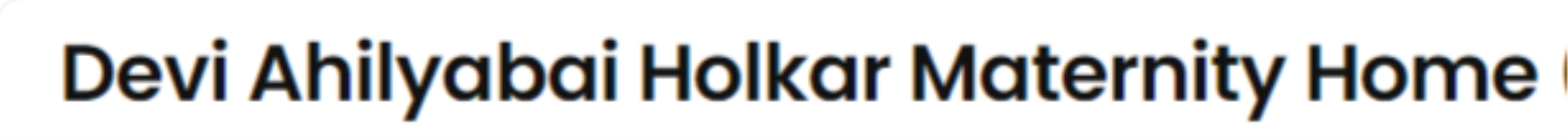 Devi Ahilyabai Holkar Maternity Home - Mazgaon - Mumbai