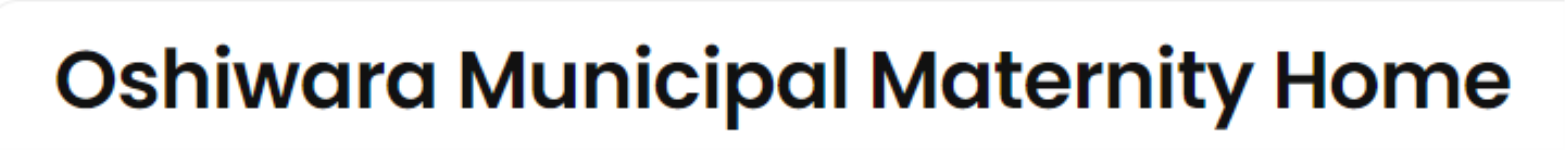 Oshiwara Municipal Maternity Home - Jogeshwari West - Mumbai