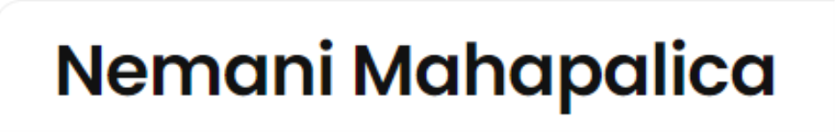 Nemani Mahapalica - Malad West - Mumbai