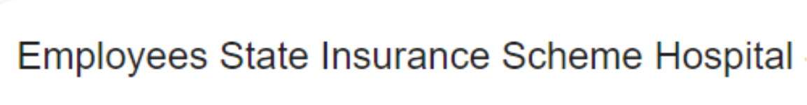 Employees State Insurance Scheme Hospital - Central Road - Mumbai