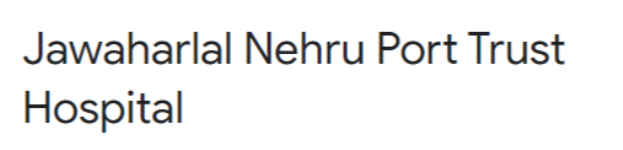 Jawaharlal Nehru Port Trust Hospital - Uran - Navi Mumbai