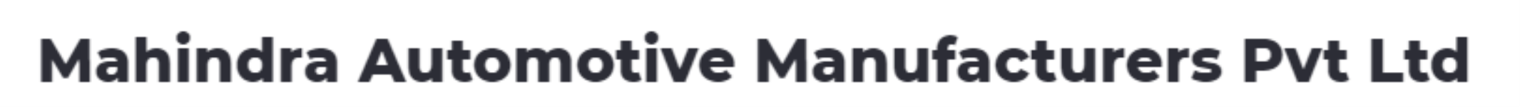 Mahindra Automotive Manufacturers Private Limited - Vanasthalipuram - Hyderabad
