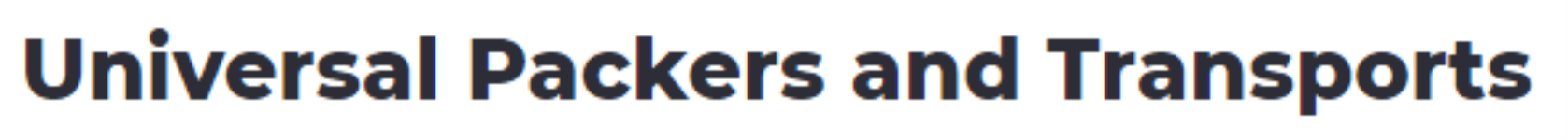 Universal Packers And Transports - Kurudampalayam - Coimbatore