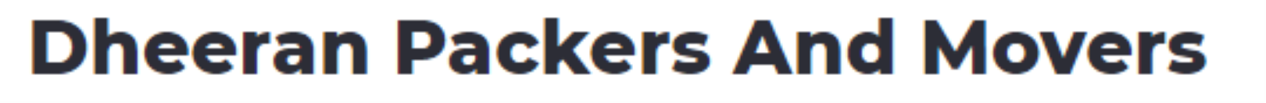 Dheeran Packers And Movers - Thudialur - Coimbatore
