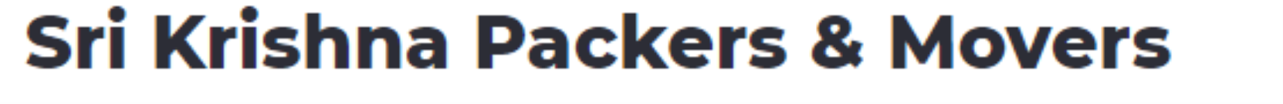 Sri Krishna Packers & Movers - Irugur - Coimbatore