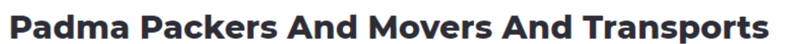 Padma Packers And Movers And Transports - Papanaickenpalayam - Coimbatore