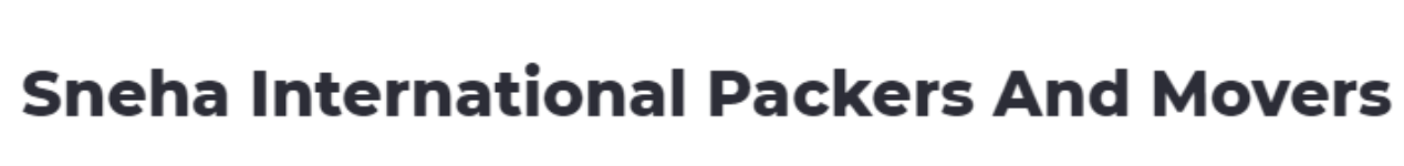 Sneha International Packers & Movers - Adgaon - Nashik