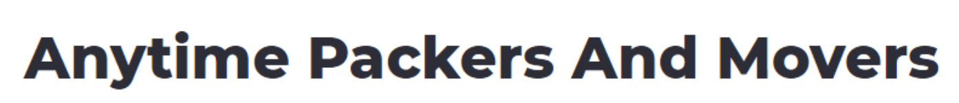 Anytime Packers And Movers - Begumpur - Delhi