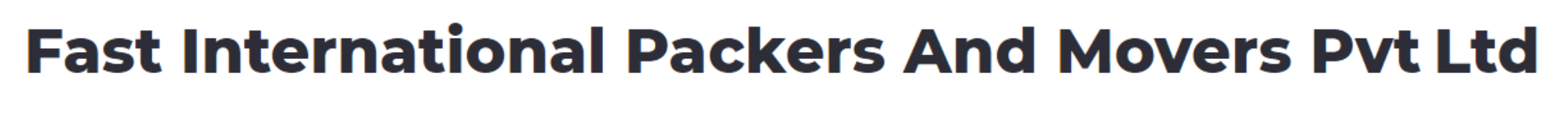 Fast International Packers And Movers Private Limited - DLF City Phase 5 - Gurgaon