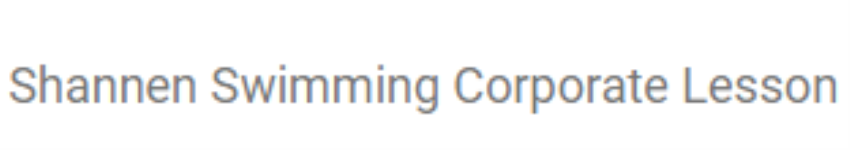 Shannen Swimming Corporate Lesson - HSR Layout - Bengaluru