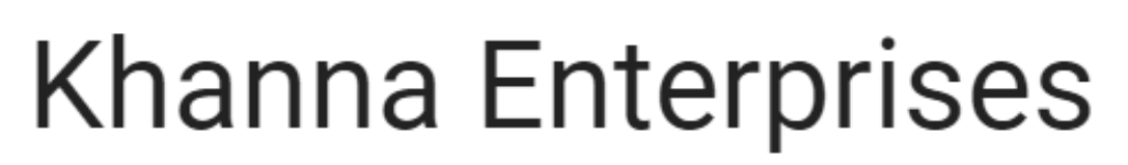 Khanna Enterprises - Rakh Bagh - Ludhiana