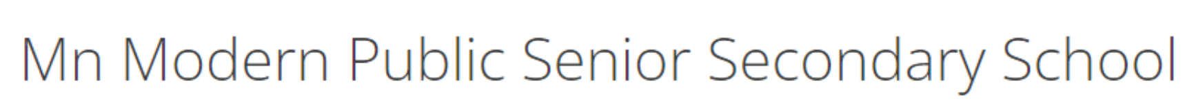 M N Modern Public Senior Secondary School - Malviya Nagar - Jaipur