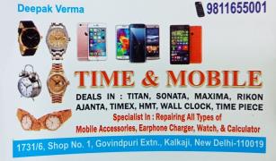 Time & Mobile - Govindpuri - Delhi