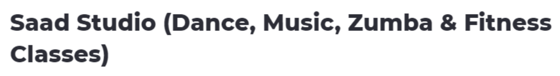 Saad Studio - Kondapur - Hyderabad