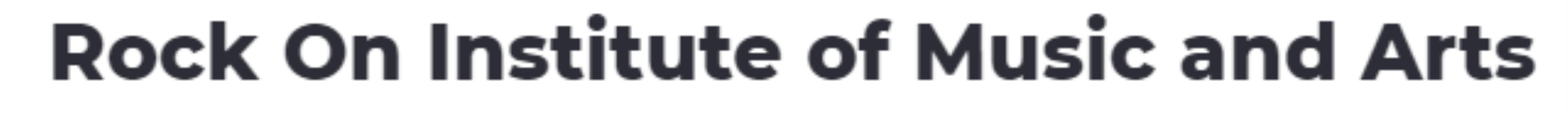 Rock On Institute Of Music & Arts - Kondapur - Hyderabad