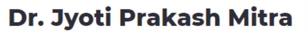 Dr. Jyoti Prakash Mitra - Bowbazar - Kolkata