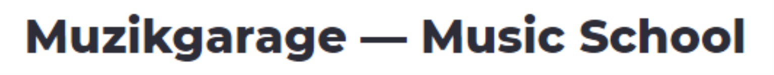 Muzikgarage Music School - HBR Layout - Bengaluru