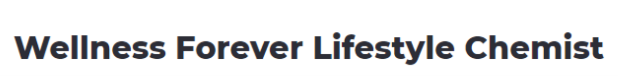 Wellness Forever Chemist & Lifestyle Store - Rajajinagar - Bangalore