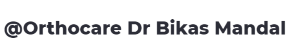 Orthocare Dr Bikas Mandal - Ashoknagar - Bangalore