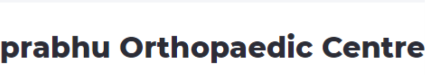 Prabhu Orthopaedic Centre - Rajajinagar - Bangalore