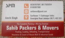 Sahib Packers And Movers - Narmada Road - Jabalpur