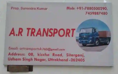A R Transport - Udham Singh Nager - Sitarganj