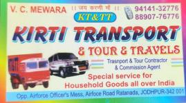 Kirti Transport Carriers - Air Force Area - Jodhpur