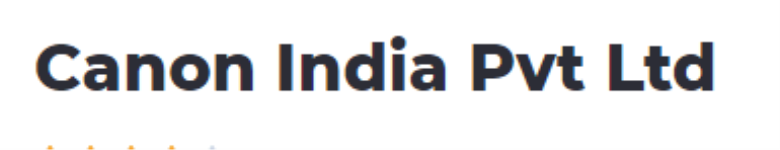 Canon India Private Limited - Brigade Road - Bengaluru