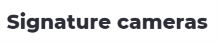 Signature Cameras - Rajajinagar - Bengaluru