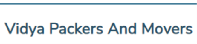 Vidya Packers Movers - Sector 2 - Raipur